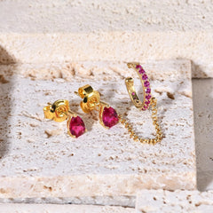 Earcuffs Rubí