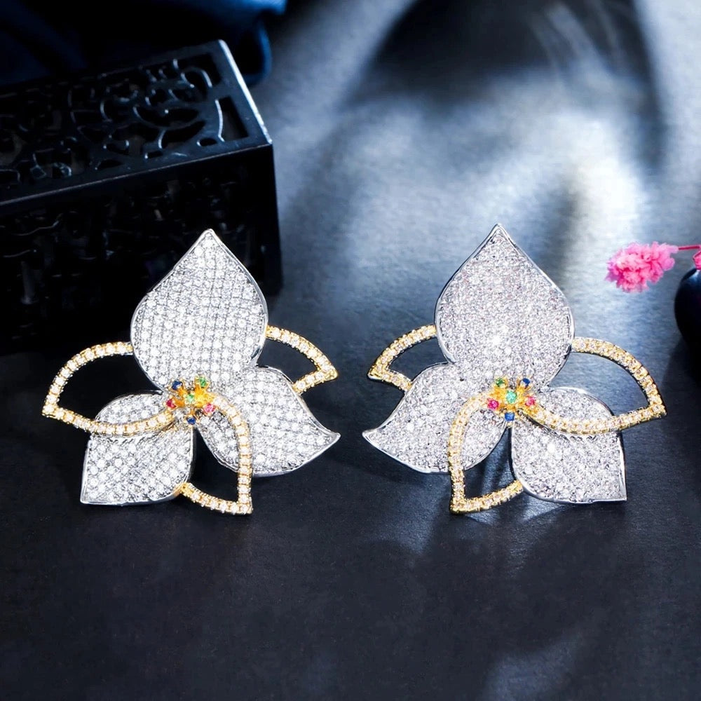 Aretes Flor de Loto