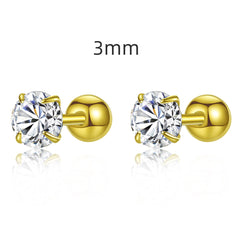 Studs brillantes 3 mm