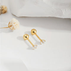 Studs brillantes 3 mm