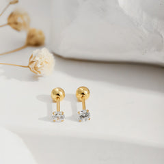 Studs brillantes 3 mm