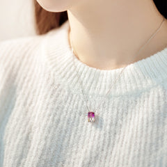 Letter Y with Ametrine